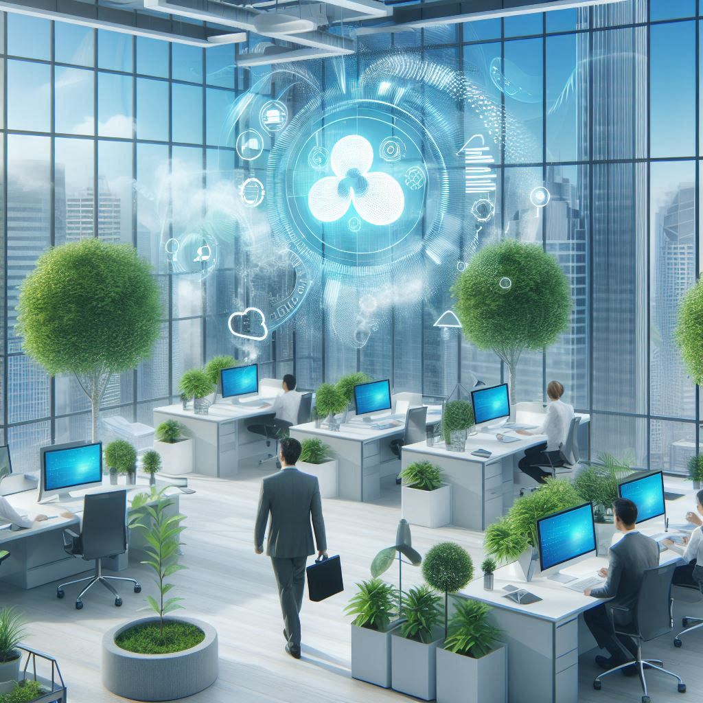 蓝天商务中心：智能办公环境空气质量优化方案文章配图